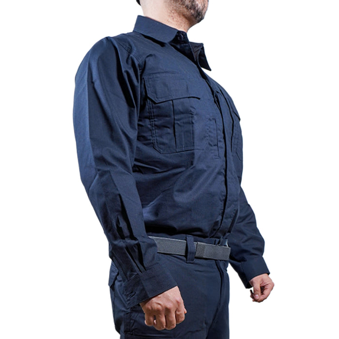 600205 CAMISA TACTICA RIPSTOP NeoTac MANGA LARGA MARINO MARCA PANTHER