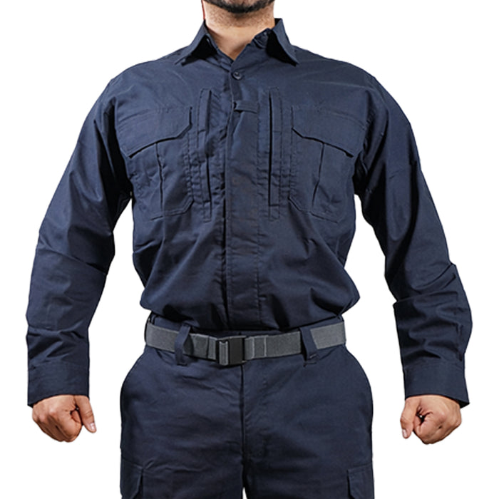 600205 CAMISA TACTICA RIPSTOP NeoTac MANGA LARGA MARINO MARCA PANTHER