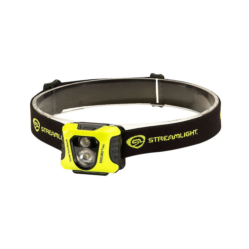 61420 LAMPARA ENDURO PRO CON BANDA ELASTICA 3AAA AMARILLO MARCA STREAMLIGHT
