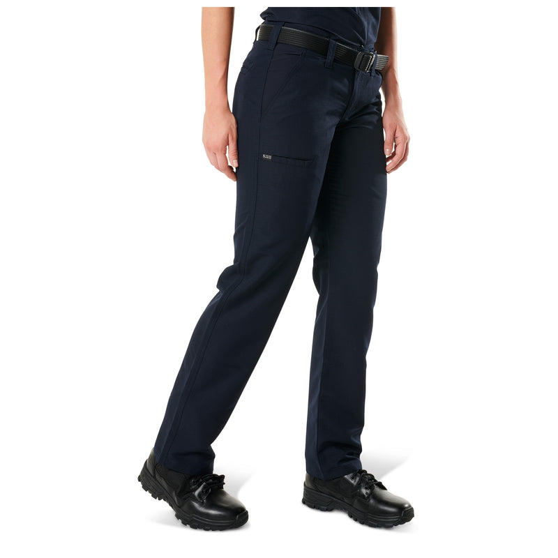 64420ABRL-724 PANTALON FAST-TAC URBAN LARGO PARA DAMA MARINO MARCA 5.11 T. 10