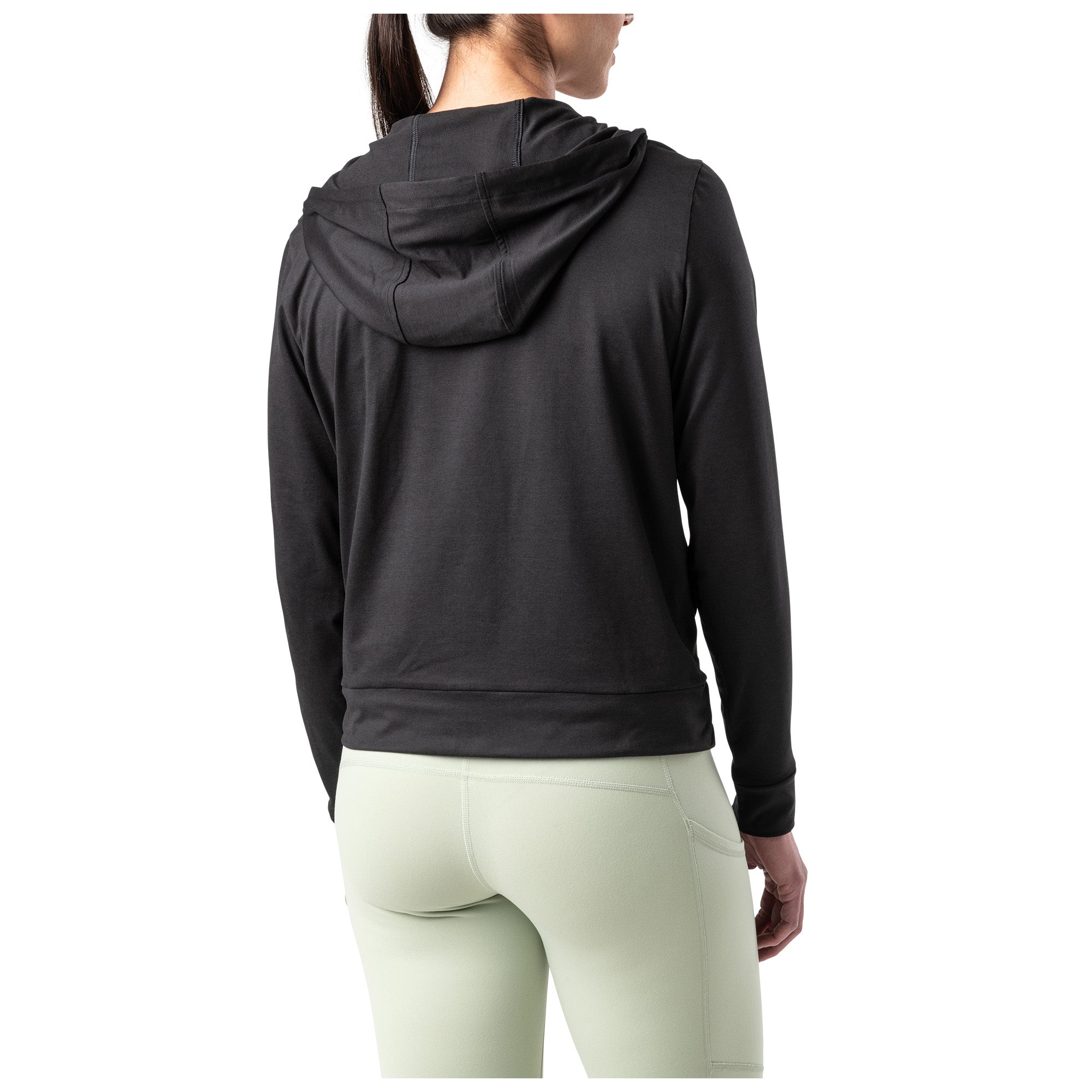 66022-019 CHAMARRA PT-R WM EMILY CON CIERRE COMPLETO NEGRO MARCA 5.11 TACTICAL