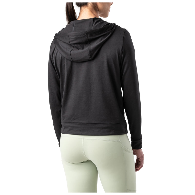 66022-019 CHAMARRA PT-R WM EMILY CON CIERRE COMPLETO NEGRO MARCA 5.11 TACTICAL