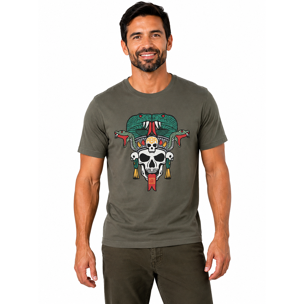 6760133MX-186 PLAYERA CALATLICUE RANGER GREEN MARCA 5.11 TACTICAL