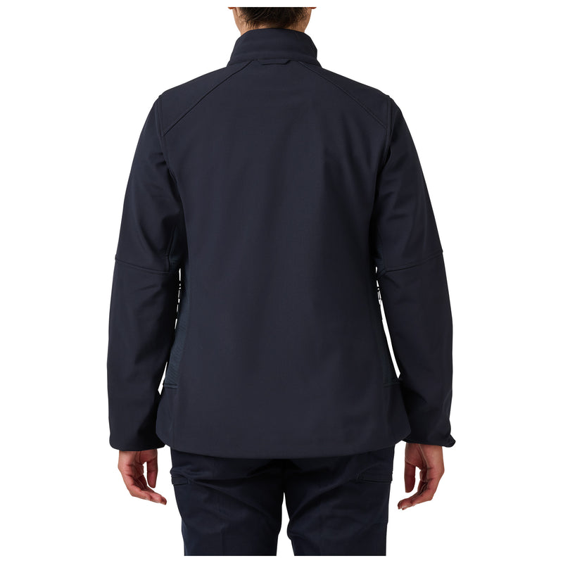 68019-724 CHAMARRA PARA DAMA DUTY SOFTSHELL MARINO MARCA 5.11 TACTICAL