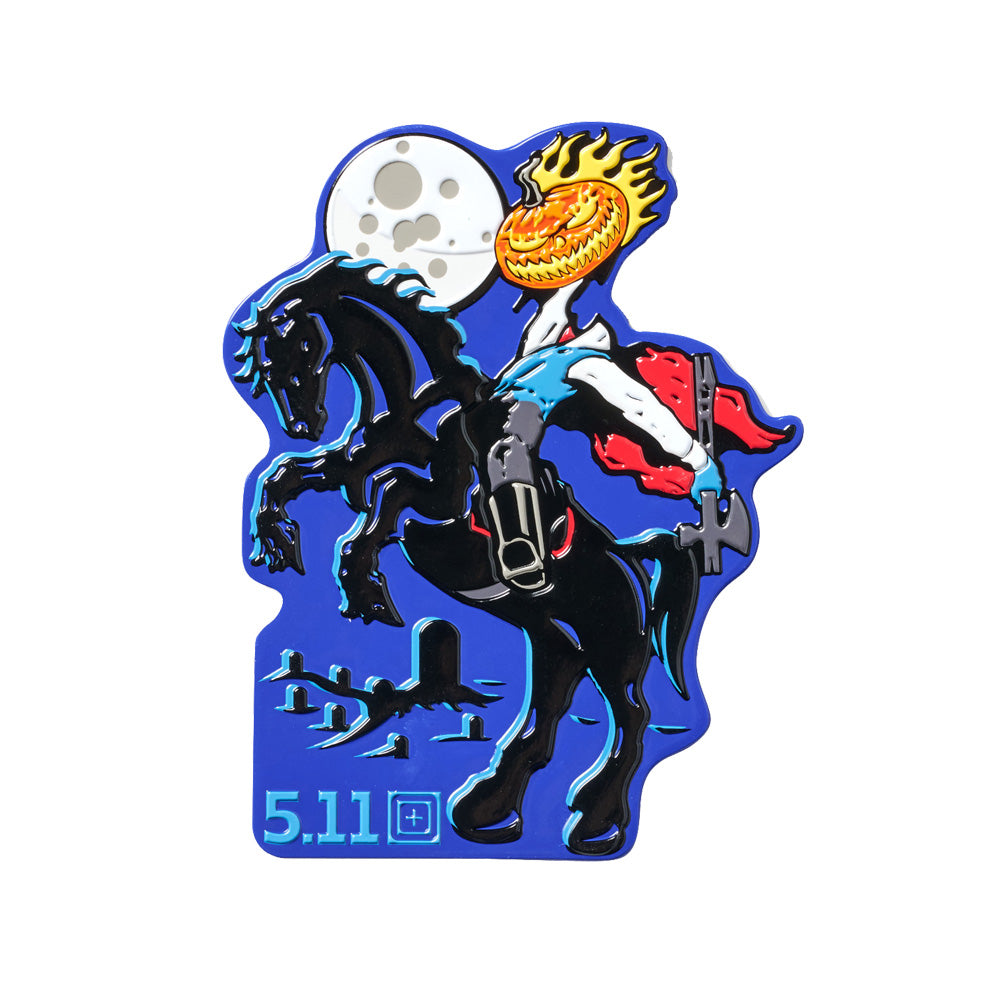 6890090AKT-999 PARCHE HEADLESS HORSEMAN MULTICOLOR MARCA 5.11