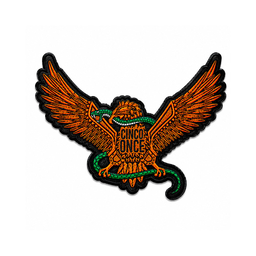 6890313-999 PARCHE AGUILA AZTECA MULTICOLOR MARCA 5.11