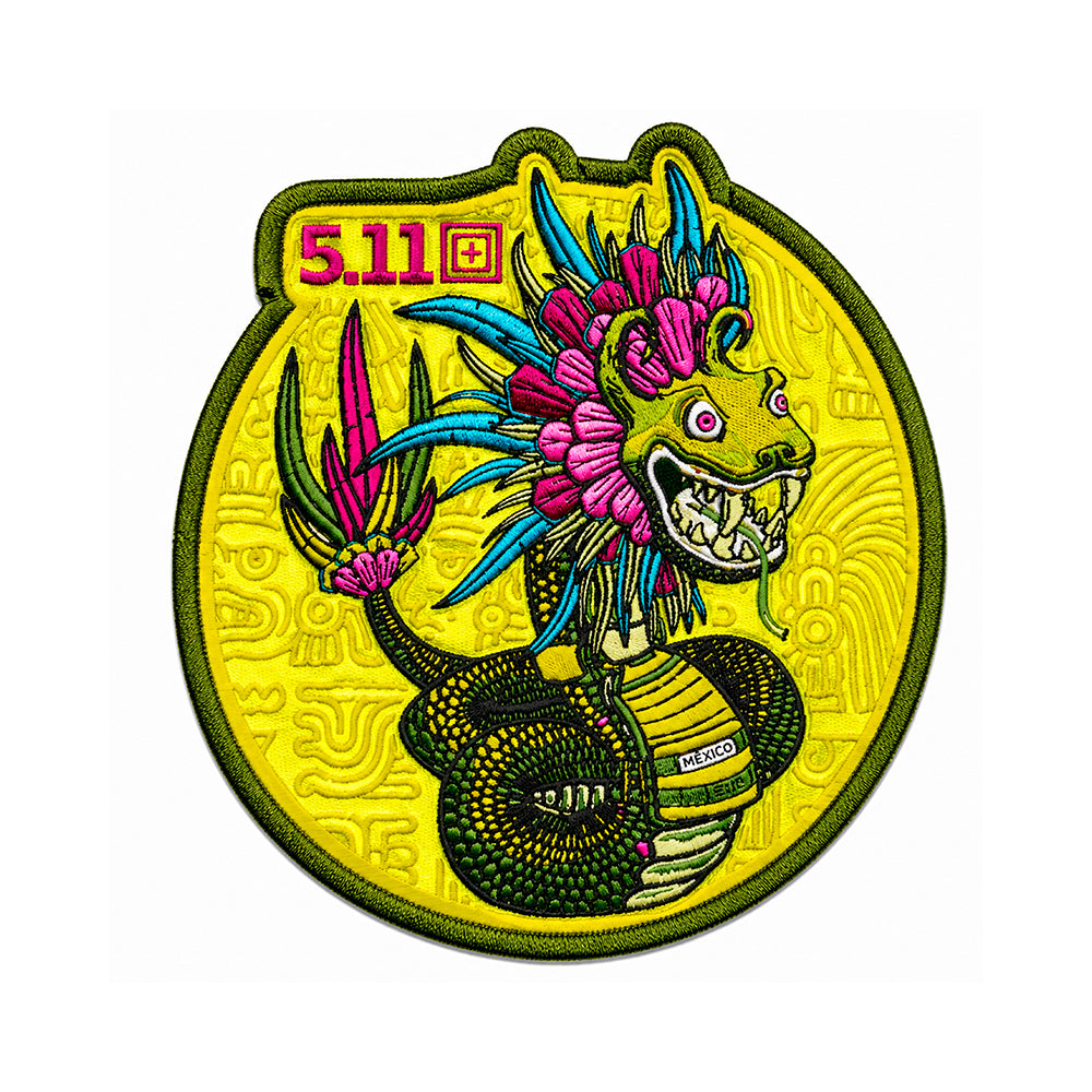 6890317-999 PARCHE QUETZAL 5 AÑOS MULTICOLOR MARCA 5.11