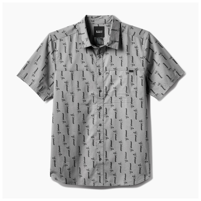 71231-1233 CAMISA WYATT PRINT M/C STORM KNIFE MARCA 5.11 TACTICAL