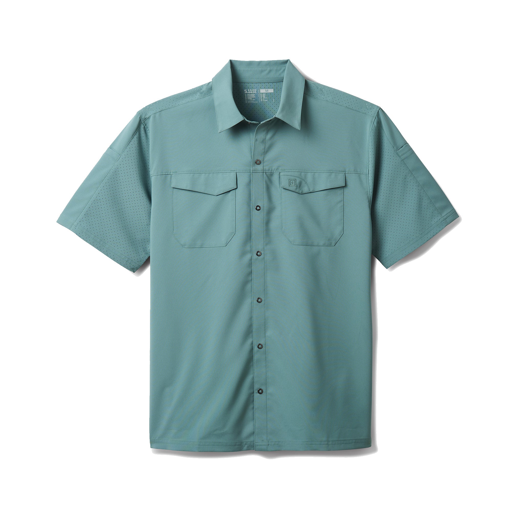 71340-1180 CAMISA FREEDOM FLEX MANGA CORTA BLUE AGAVE MARCA 5.11 TACTICAL