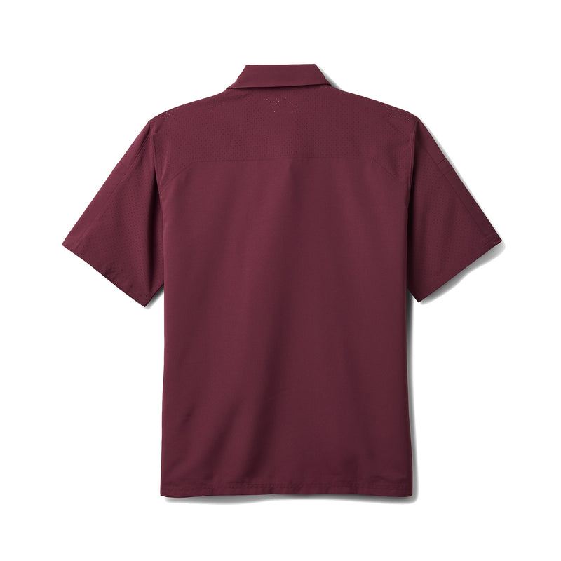 71340-558 CAMISA FREEDOM FLEX MANGA CORTA BURGUNDY MARCA 5.11 TACTICAL