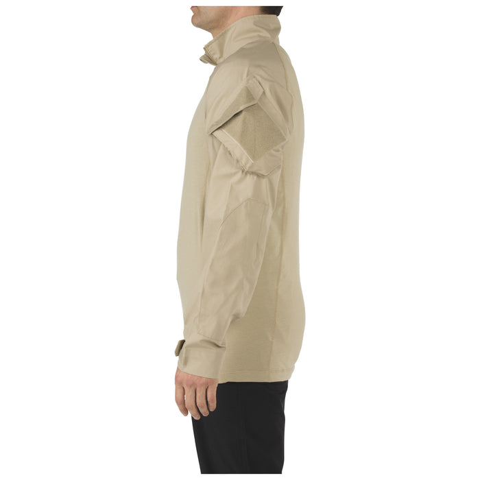 72194-162 CAMISA RAPID ASSAULT KHAKI MARCA 5.11 TACTICAL