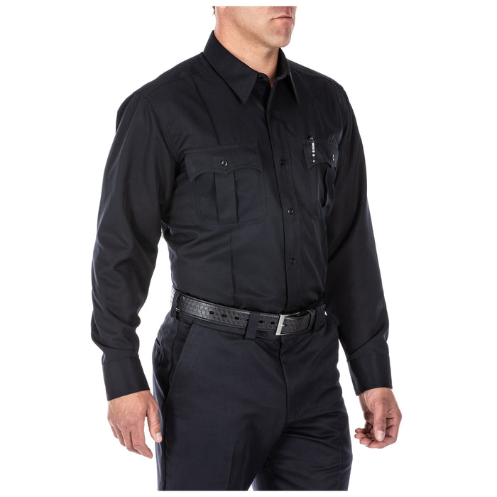 72510ABR-750 CAMISA CLASS A FAST-TAC TWILL M/L MARINO MEDIA NOCHE MARCA 5.11 T. G