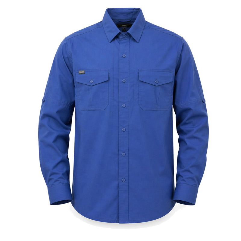 72521-701 CAMISA MARKSMAN MANGA LARGA COBALT BLUE MARCA 5.11 TACTICAL