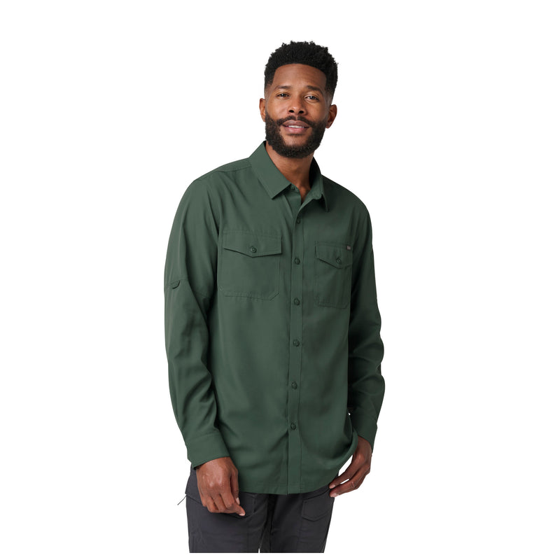72521-1182 CAMISA MARKSMAN MANGA LARGA GREENSTONE MARCA 5.11 TACTICAL