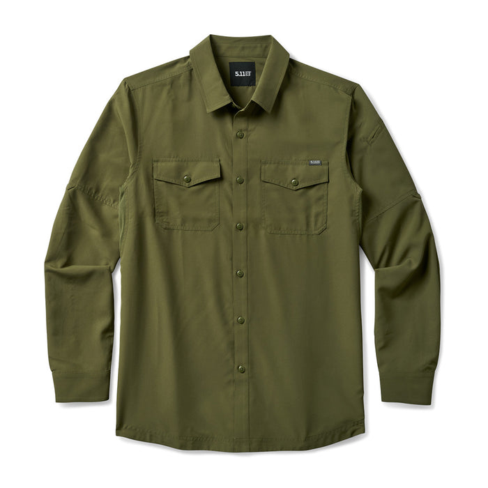 72521-200 CAMISA MARKSMAN MANGA LARGA FATIGUE MARCA 5.11 TACTICAL