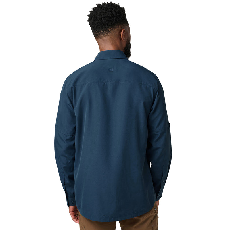 72521-622 CAMISA MARKSMAN MANGA LARGA BLUE BLOOD MARCA 5.11 TACTICAL