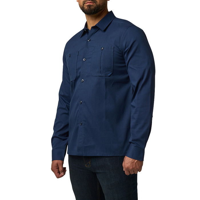 72573-721 CAMISA LANDEN M/L PACIFIC NAVY MARCA 5.11 TACTICAL