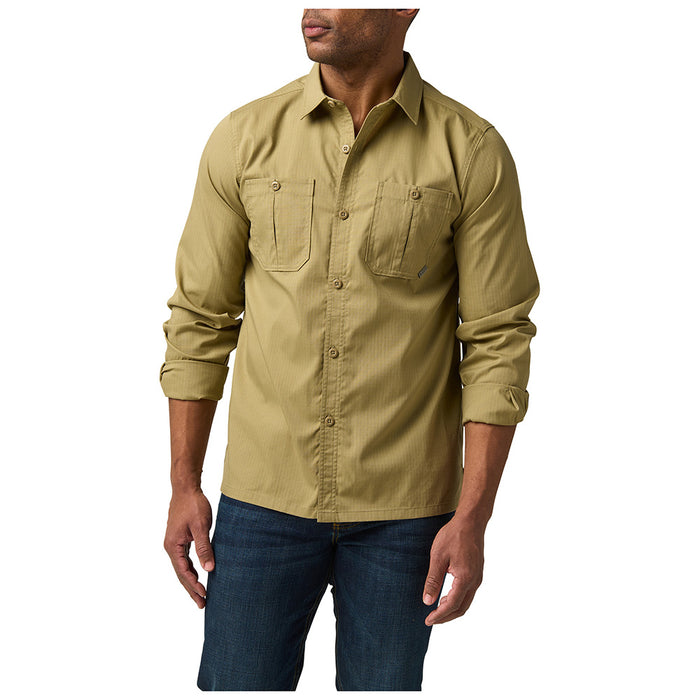 72573-975 CAMISA LANDEN M/L ELMWOOD MARCA 5.11 TACTICAL