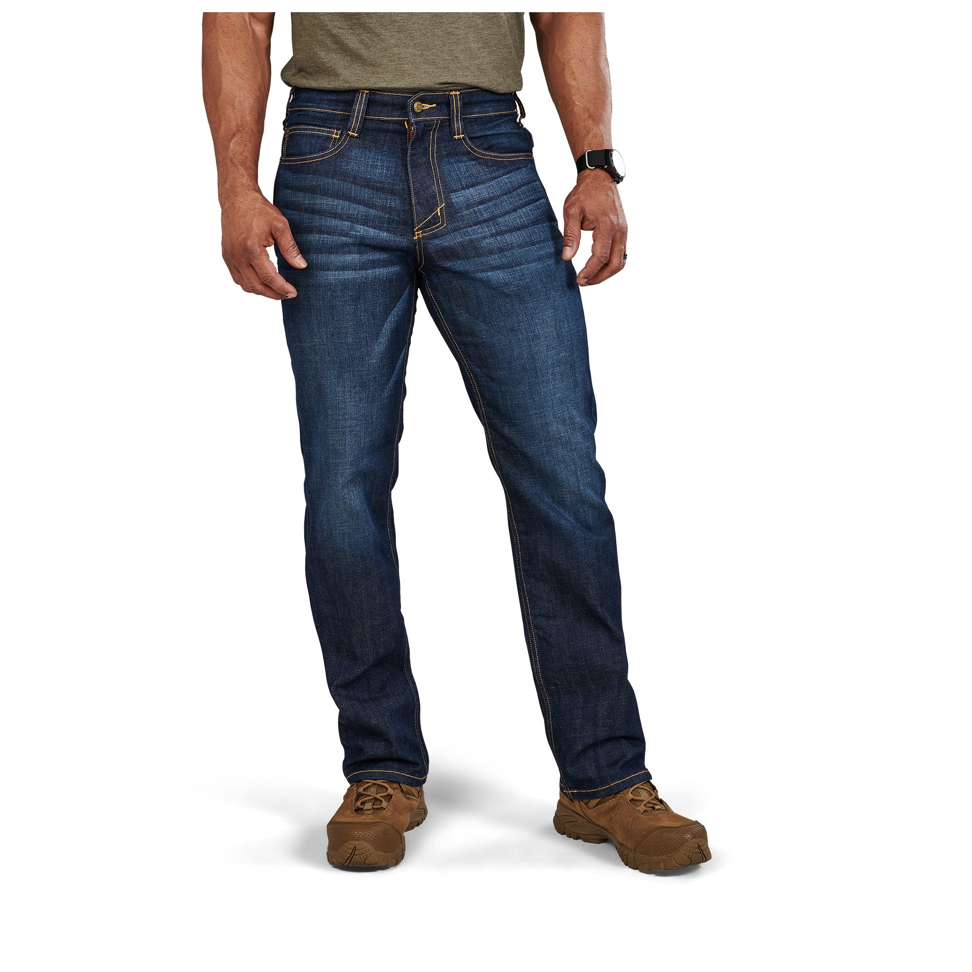 74477ABR-649 PANTALON DE MEZCLILLA DEFENDER-FLEX DW INDIGO MARCA 5.11 TACTICAL