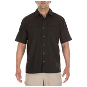 CAMISA 5.11 TACTICAL FREEDOM FLEX MANGA CORTA NEGRA