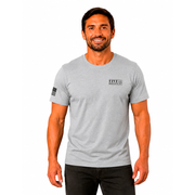 PLAYERA 5.11 TACTICAL PBG CREST HEATHER GREY
