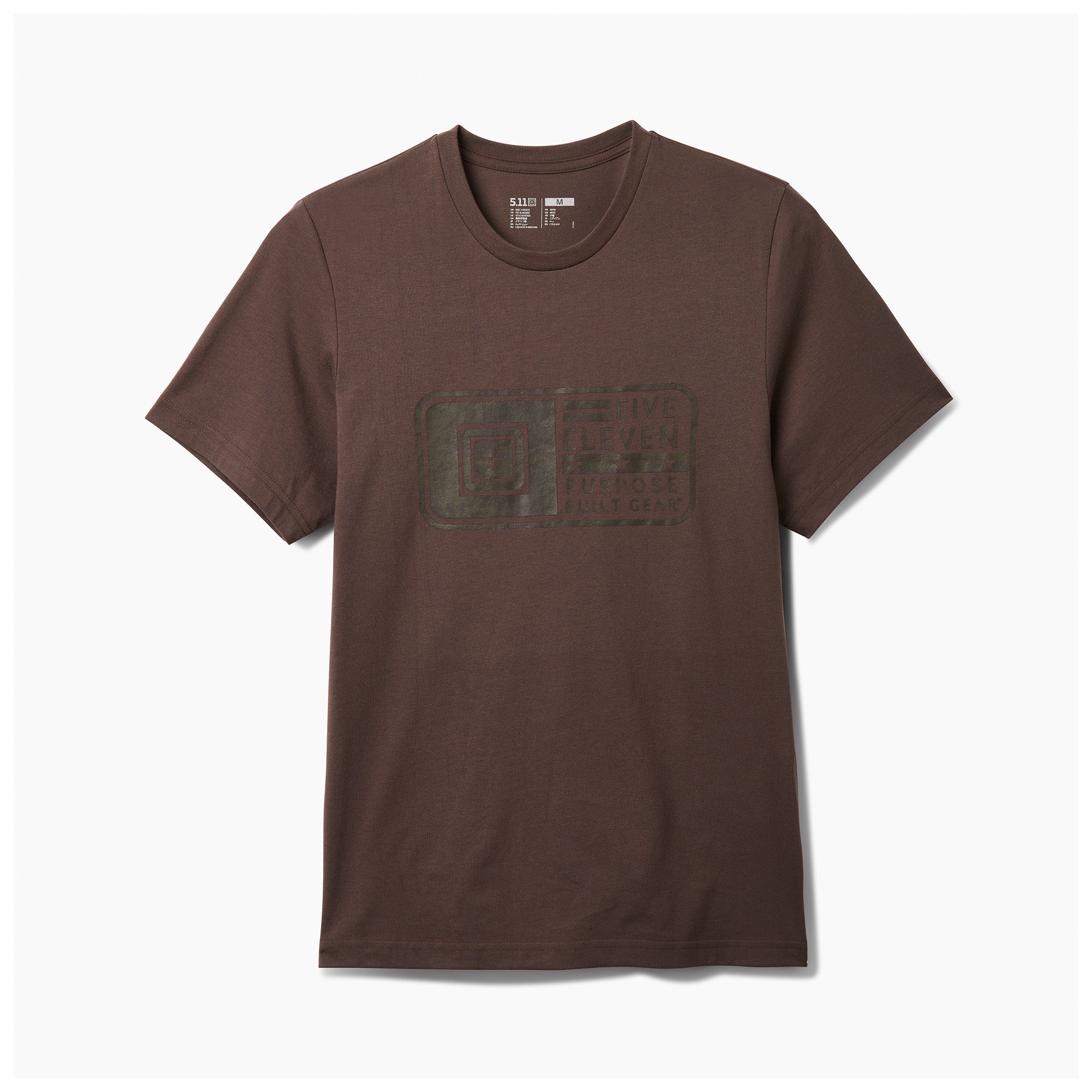 PLAYERA 5.11 TACTICAL PBG BADGE RED DIRT