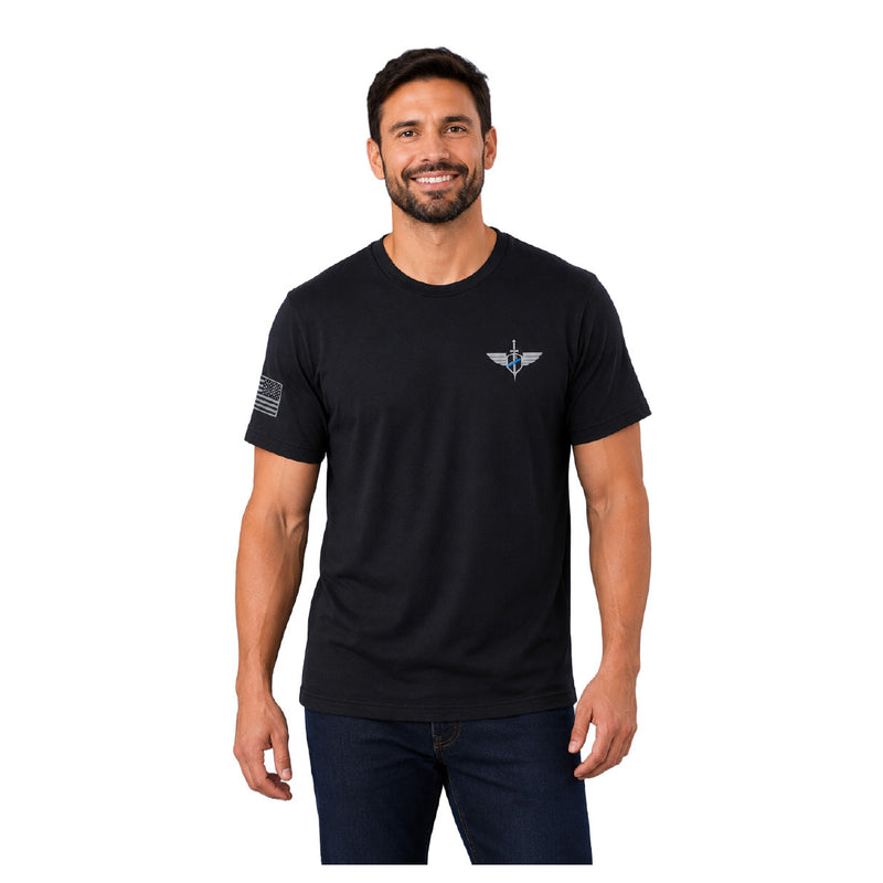 76166AHF-019 PLAYERA TBL MISSION NEGRA MARCA 5.11 TACTICAL