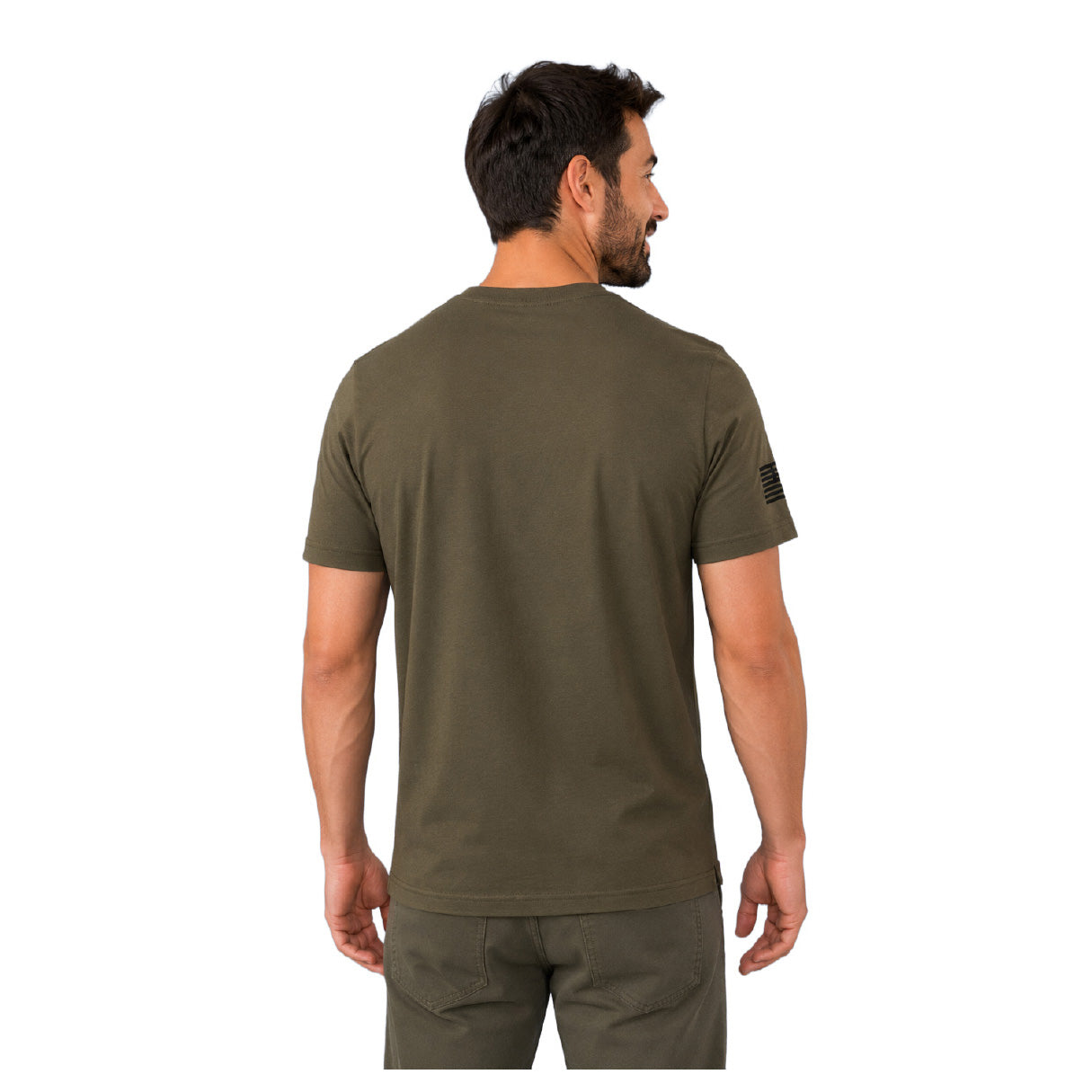 76166AJS-186 PLAYERA COVERT CRANIUM SS RANGER GREEN MARCA 5.11 TACTICAL