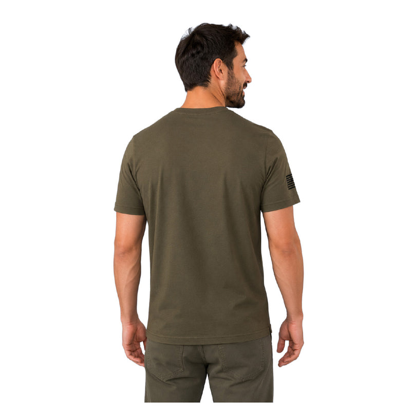 76166AJS-186 PLAYERA COVERT CRANIUM SS RANGER GREEN MARCA 5.11 TACTICAL