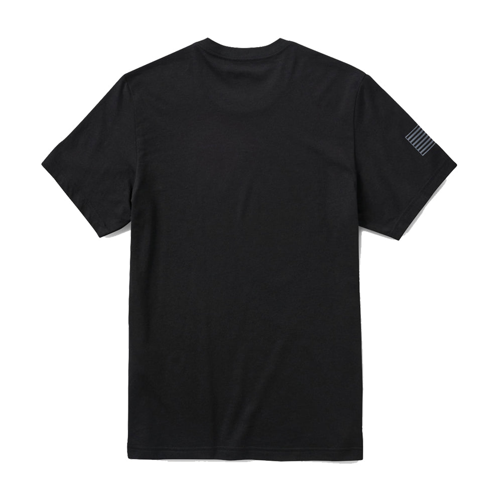 PLAYERA 5.11 TACTICAL COVERT CRANIUM SS NEGRA