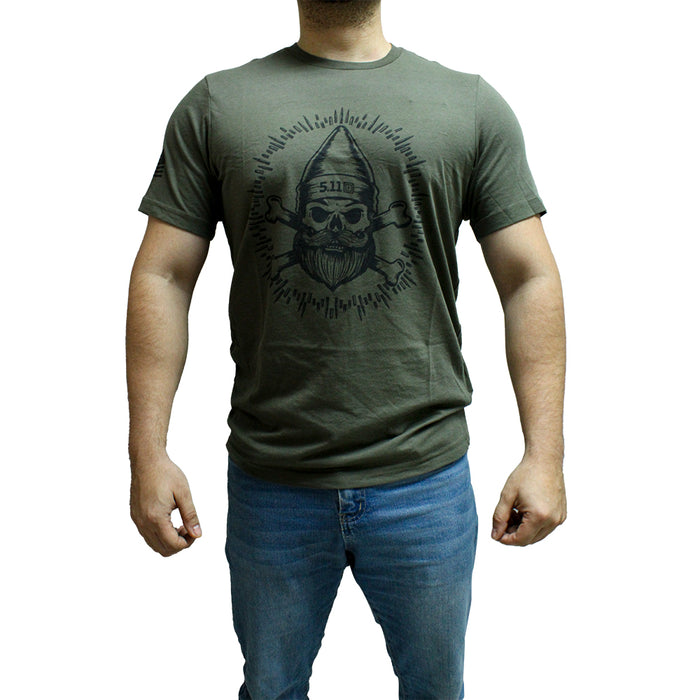 76166AJW-186 PLAYERA DEFENDER S/S TEE RANGER GREEN MARCA 5.11 TACTICAL
