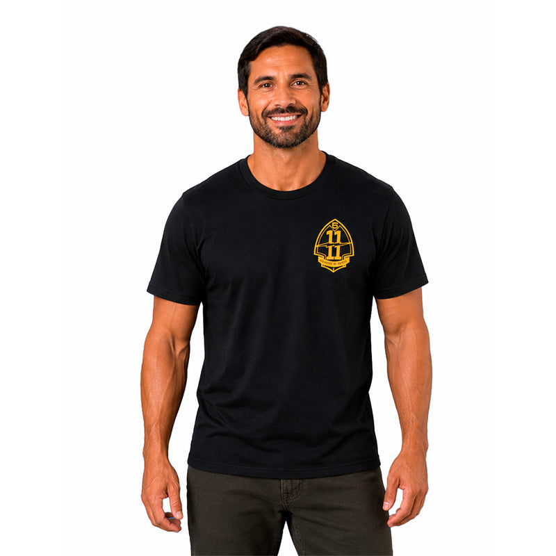 76166AKL-019 PLAYERA GRIM BOMBER S/S TEE NEGRA MARCA 5.11 TACTICAL