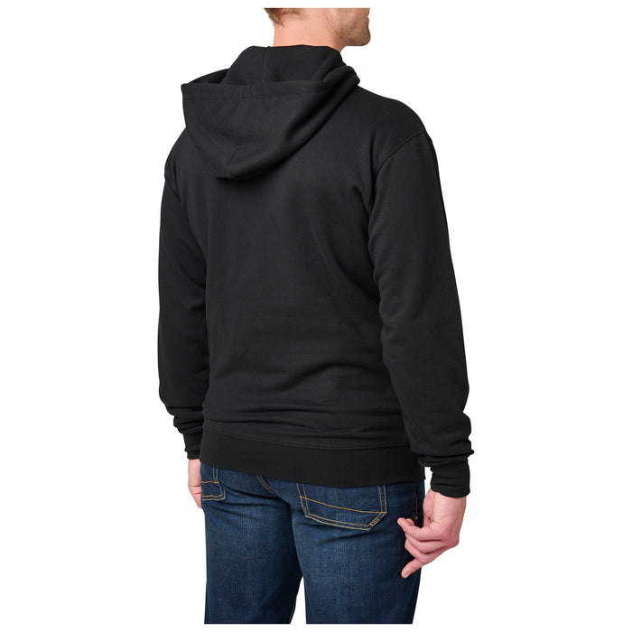 76363AEF-019 SUDADERA AR CAMP KNIFE NEGRA MARCA 5.11 TACTICAL