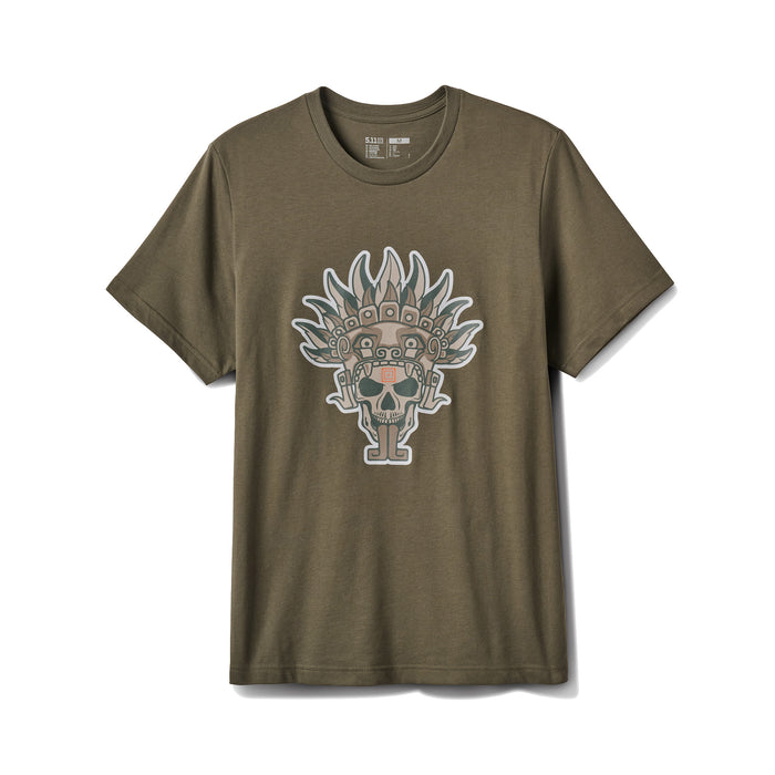 76372-186 PLAYERA QUETZALAVERA TEE RANGER GREEN MARCA 5.11 TACTICAL