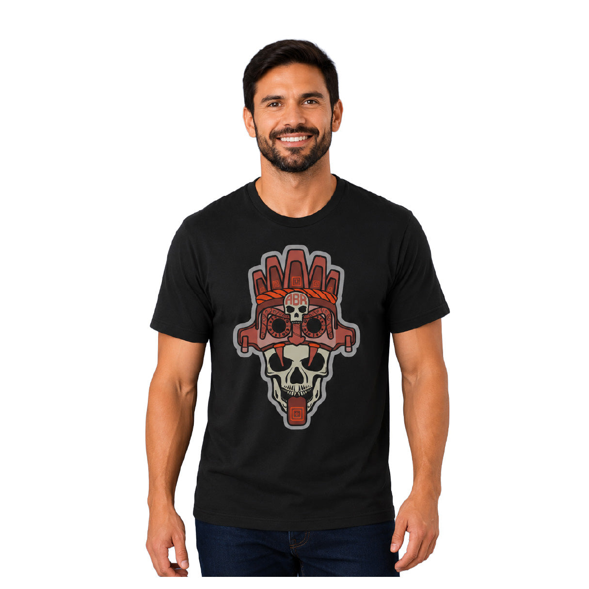 76375-019 PLAYERA CALATLALOC NEGRA MARCA 5.11 TACTICAL
