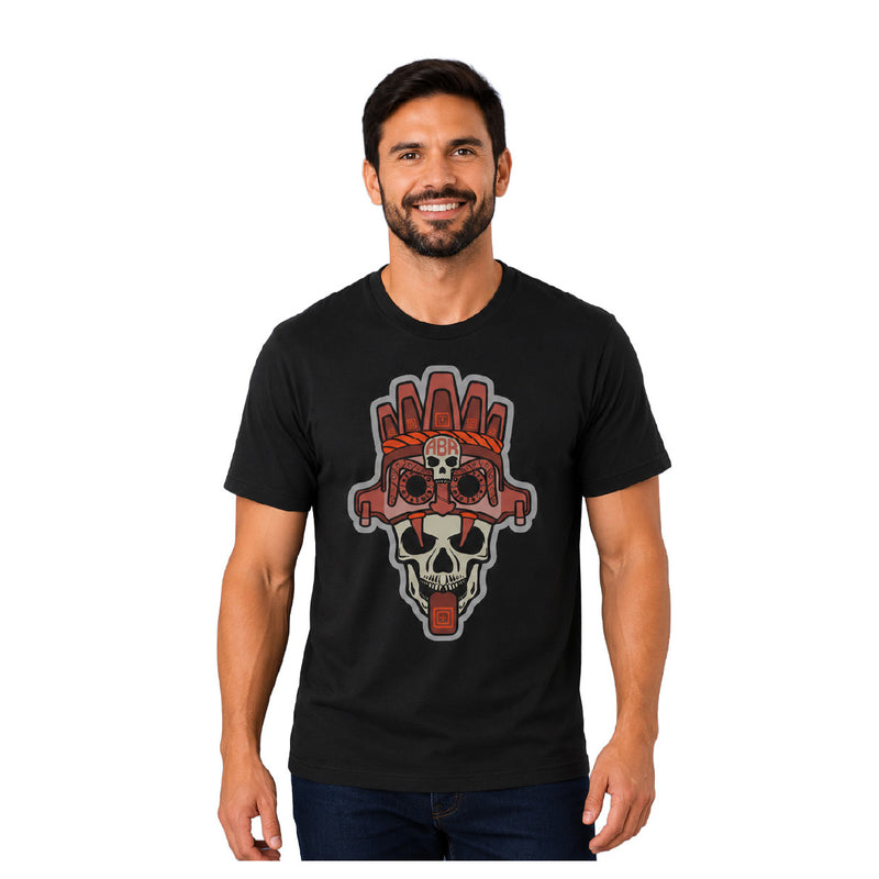 76375-019 PLAYERA CALATLALOC NEGRA MARCA 5.11 TACTICAL