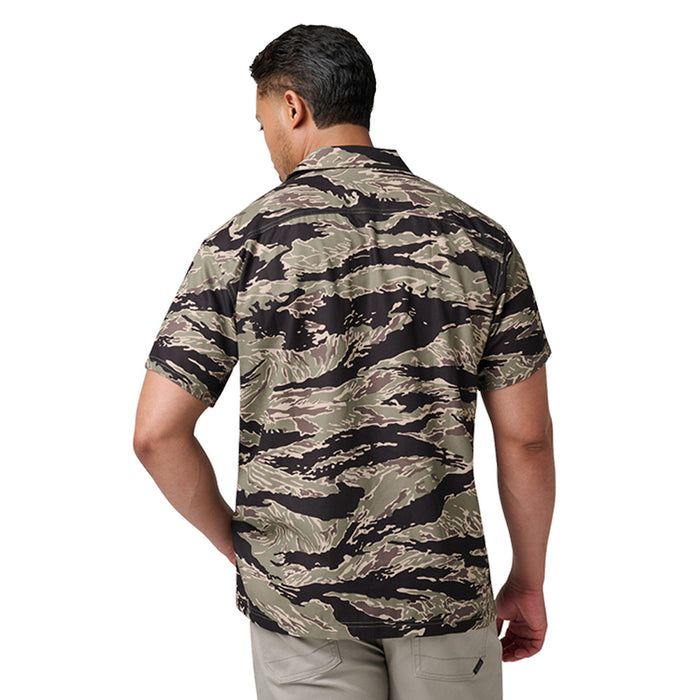 7710134-1268 CAMISA OSCAR S/S TIGER CAMO MARCA 5.11 TACTICAL