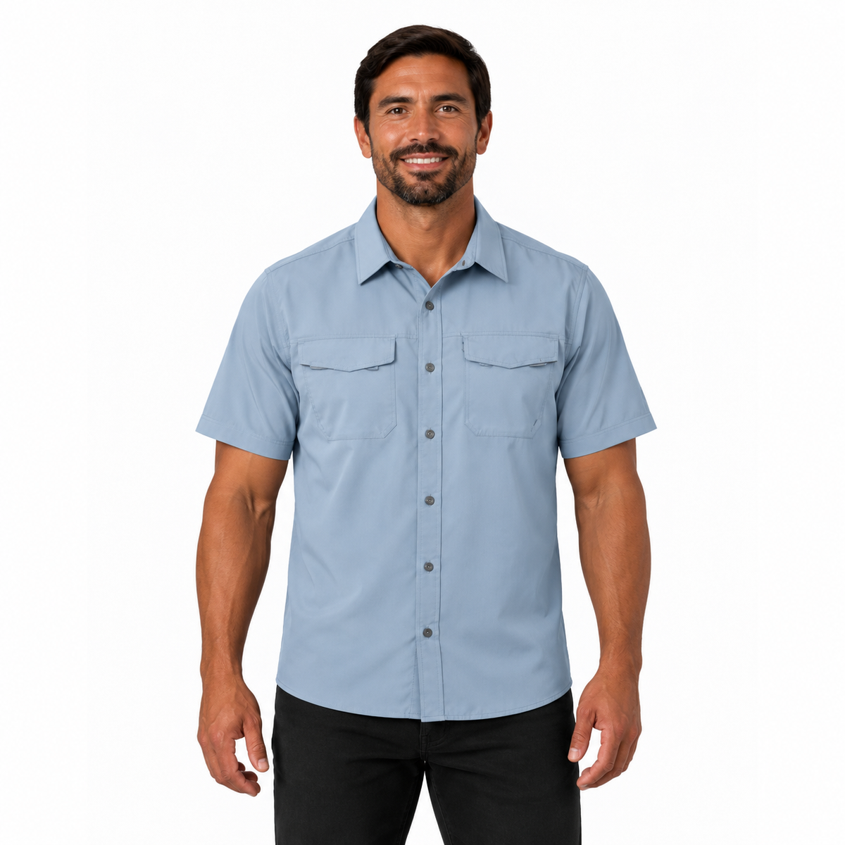 7710206-667 CAMISA FREEDOM FLEX MODERN MANGA CORTA ARCTIC MARCA 5.11 TACTICAL