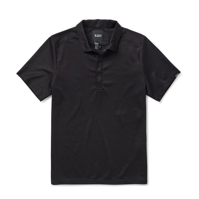7710231-019 PLAYERA POLO PRESTIGE M/C NEGRA MARCA 5.11 TACTICAL