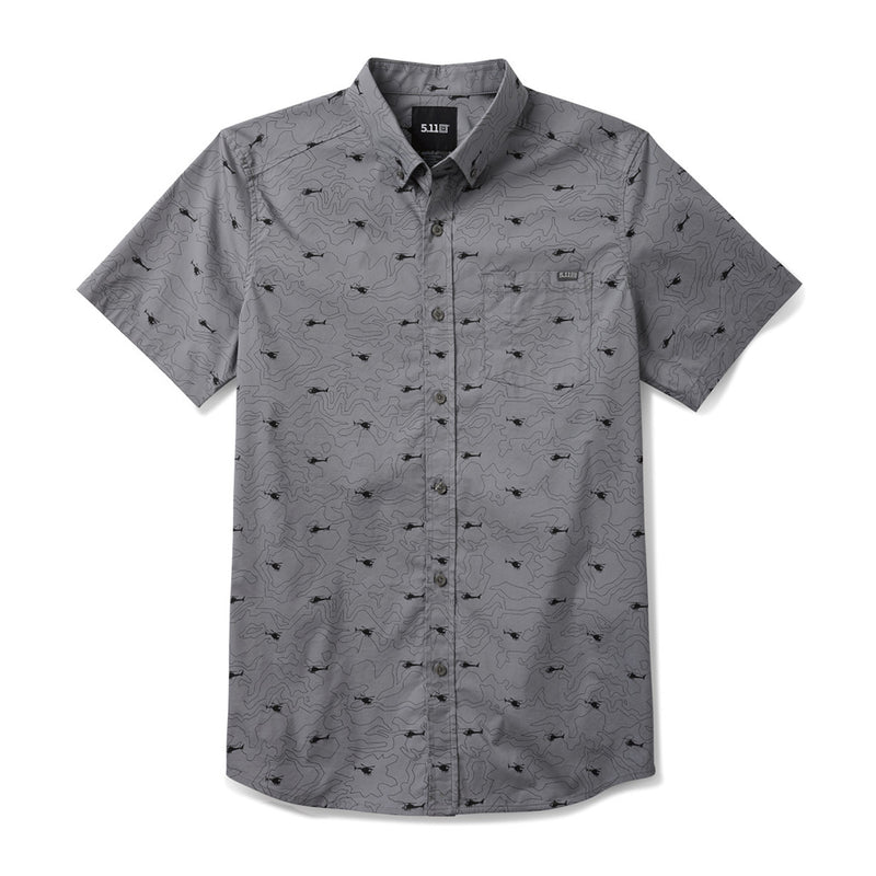 7710232-1408 CAMISA COMPANION M/C OVERCAST GREY HIGH FLIERS MARCA 5.11 TACTICAL