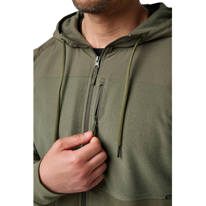 7780044-186 SUDADERA ADHERE RANGER GREEN MARCA 5.11 TACTICAL