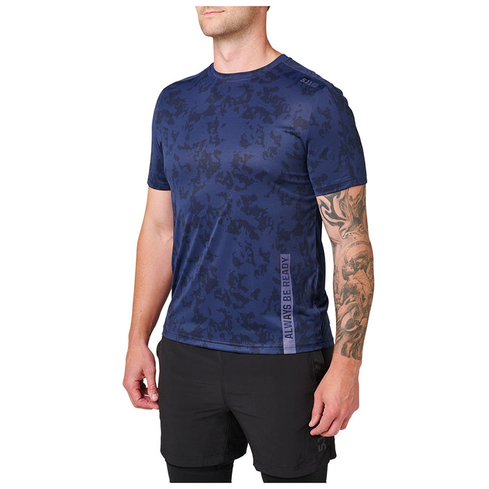 82133-1155 PLAYERA NO MERCY PT-R PAC NAVY WWC MARCA 5.11 TACTICAL