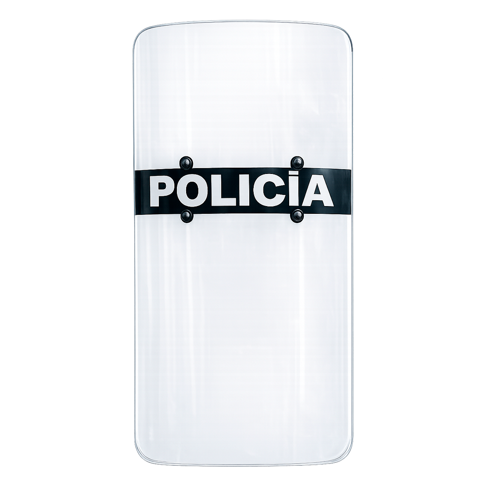 ESCUDO ANTIMOTIN PANTHER POLICARBONATO 4mm 1.20X60 cm 870107