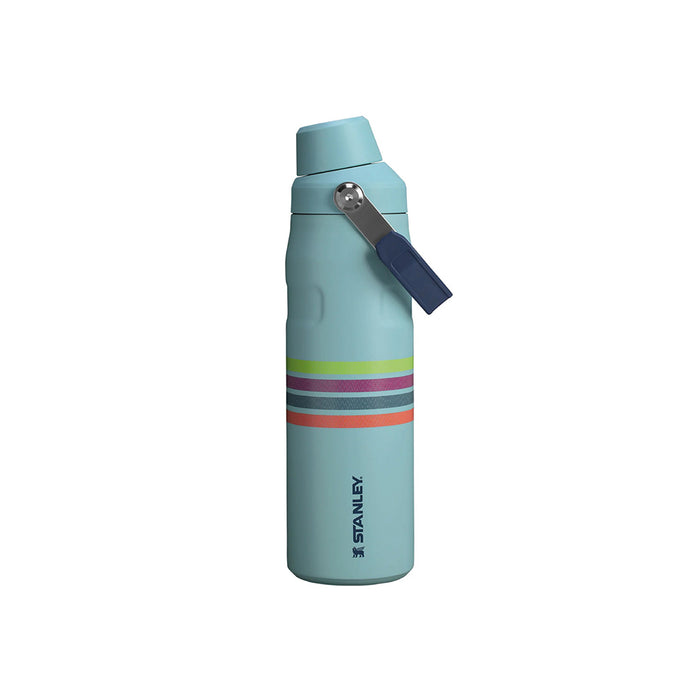 90482PT TERMO ICEFLOW AEROLIGHT FAST FLOW VARSITY 24oz SEAFOAM STRIPE MARCA STANLEY