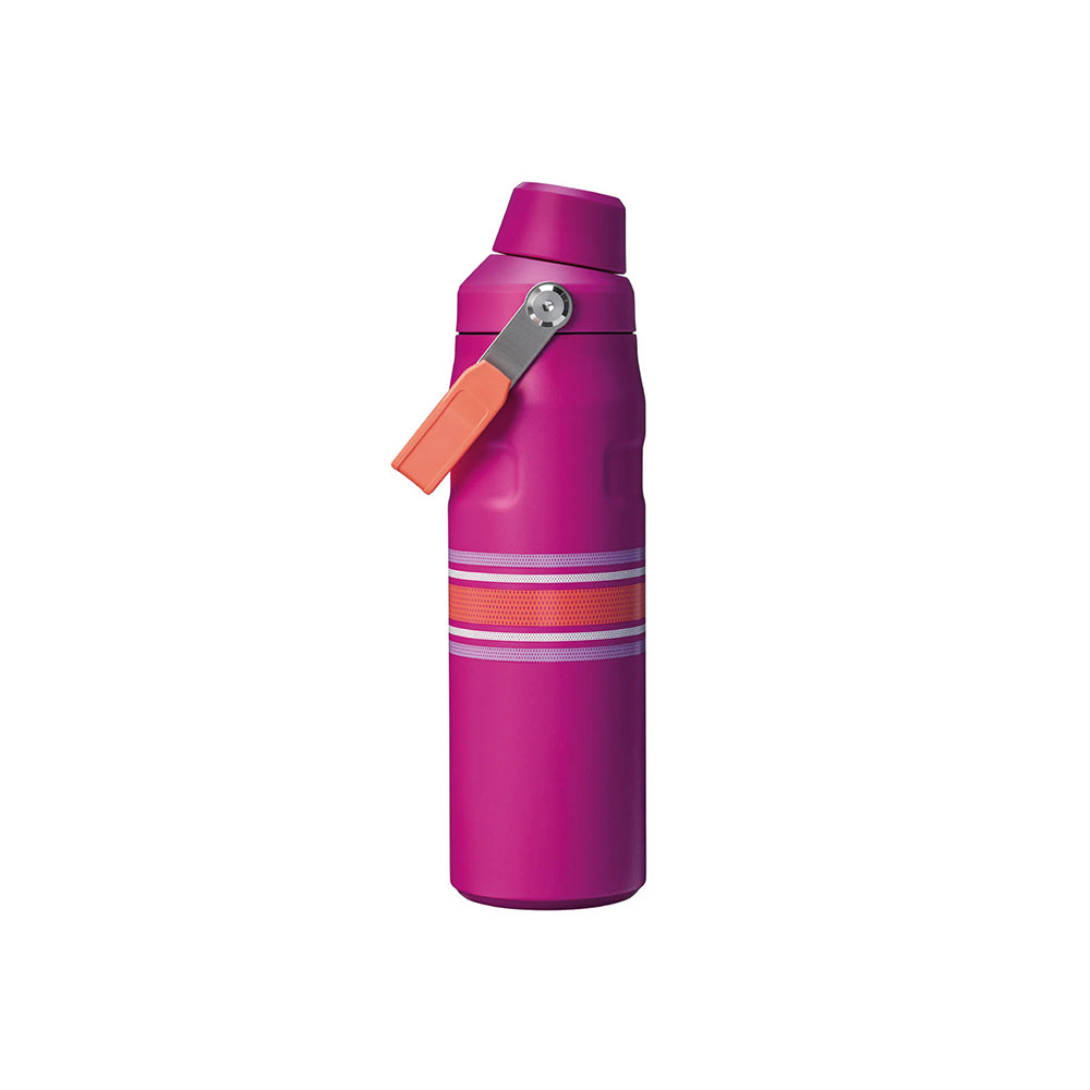 90484PT TERMO ICEFLOW AEROLIGHT FAST FLOW VARSITY 24oz FUCHSIA MESH MARCA STANLEY