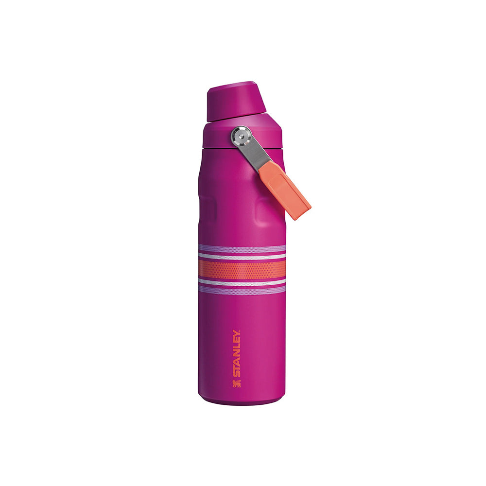 90484PT TERMO ICEFLOW AEROLIGHT FAST FLOW VARSITY 24oz FUCHSIA MESH MARCA STANLEY