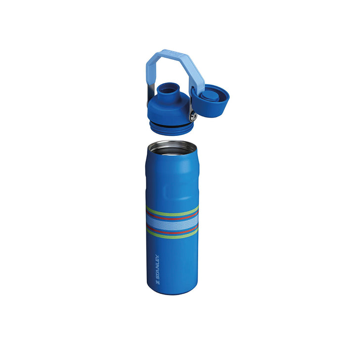 90485PT TERMO ICEFLOW AEROLIGHT FAST FLOW VARSITY 24oz AZURE MESH MARCA STANLEY