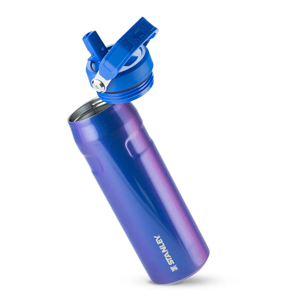 90502PT TERMO ICEFLOW AEROLIGHT FLIP STRAW 24oz SAPPHIRE SHIMMER MARCA STANLEY