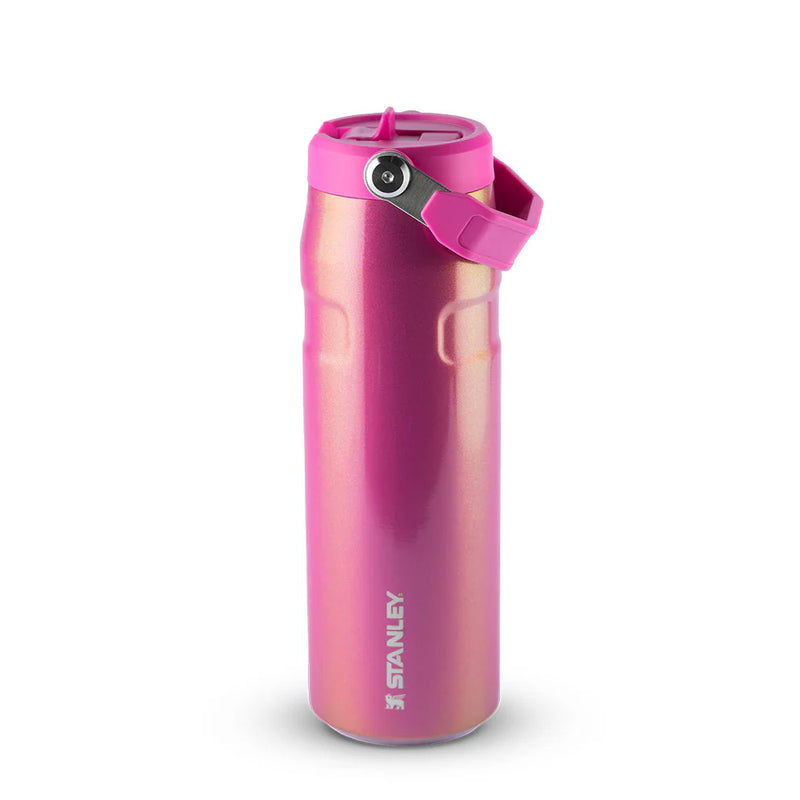 90503PT TERMO ICEFLOW AEROLIGHT FLIP STRAW 24oz DAZZLE PINK SHIMMER MARCA STANLEY