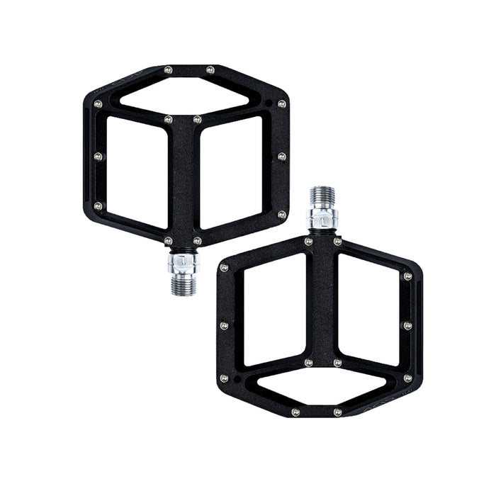 92391  PEDAL PLANO PARA BICICLETA NEGRO MARCA ACID